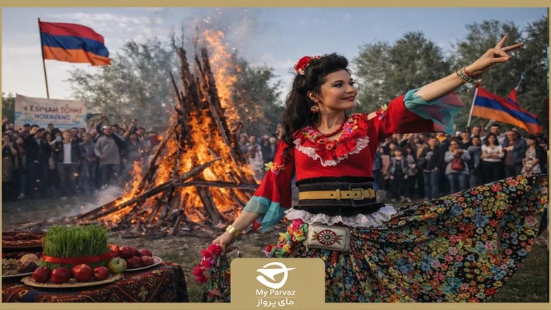 عکس جشن نوروز در ارمنستان