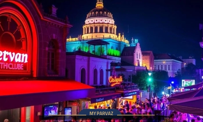 جاهای دیدنی ایروان در شب